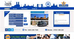 Desktop Screenshot of cityminibusandcoachhire.co.uk